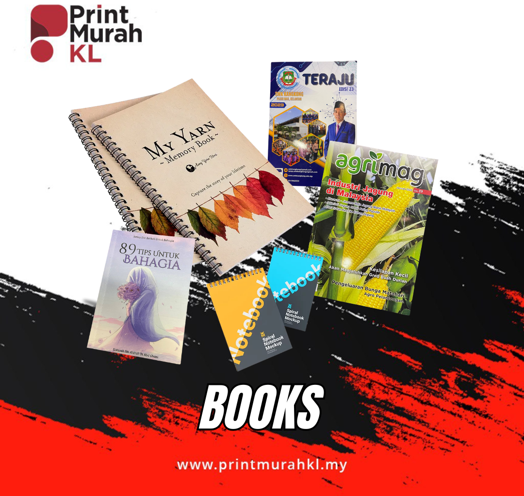 Professional Book Printing KL – Hardcover & Paperback Samples